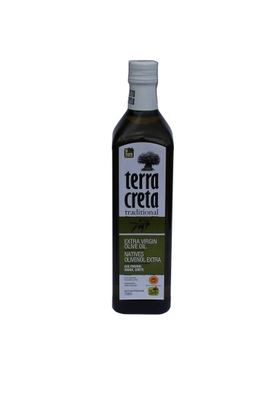 Terra Creta Traditional extra natives Olivenöl Kolymvari g.U. 750 ml