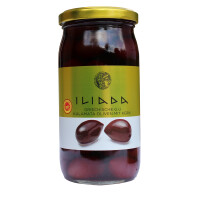 Agro Vim ILIADA Kalamata Jumbo Oliven schwarz 370g Glas