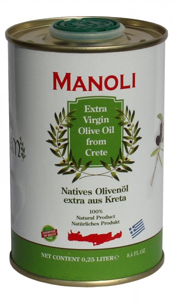 Evripidis MANOLI Extra Natives Oliven&ouml;l 250ml Dose