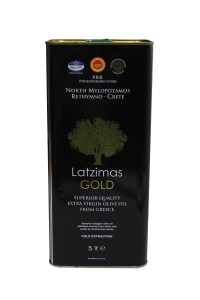 Latzimas GOLD Extra Natives Olivenöl 5L Kanister