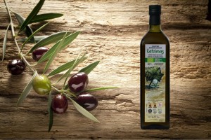 Latzimas Bio griechisches Olivenöl g.U. 1L Flasche