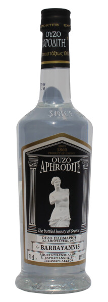 Ouzo Aphrodite 700ml Flasche von Barbayanni