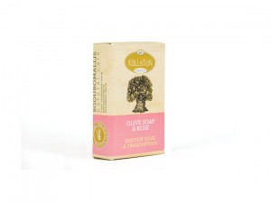 Kalliston Olivenöl Creme Seife Rose 100g