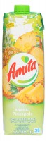 6x Ananasfruchtsaft 100% (1000ml) Amita