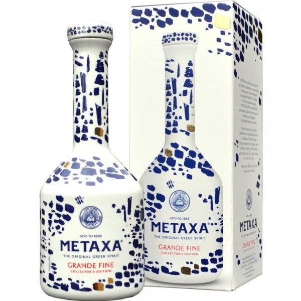 Metaxa griechischer Weinbrand 15 Jahre Porzellanflasche