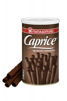 Caprice dunkle Schokolade 250g Dose von Papadopoulos