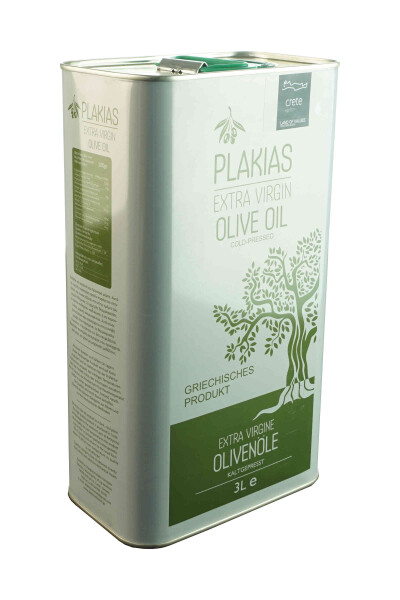 Plakias Olivenöl Extra Nativ Koroneiki (3L Kanister)