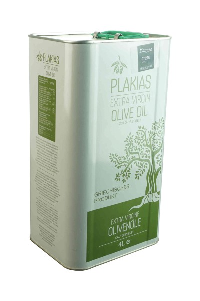 Plakias Olivenöl Extra Nativ Koroneiki (4L Kanister)
