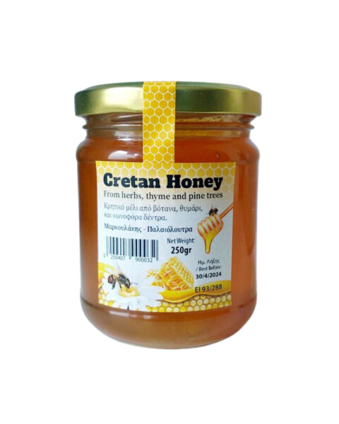 Aromas of Crete Honig Thymian, wilden Kr&auml;utern &amp; Nadelb&auml;umen 280g Glas