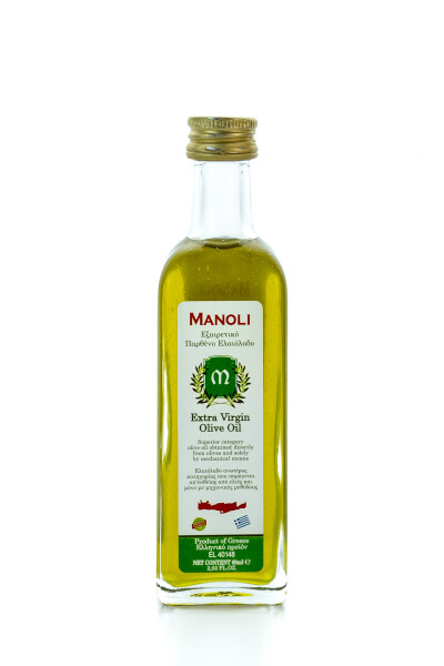 Manoli natives Olivenöl Extra von Kreta (60ml Flasche)