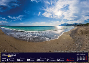Kreta Wochenkalender 2023 mit traumhaften Motiven von Carsten Richter