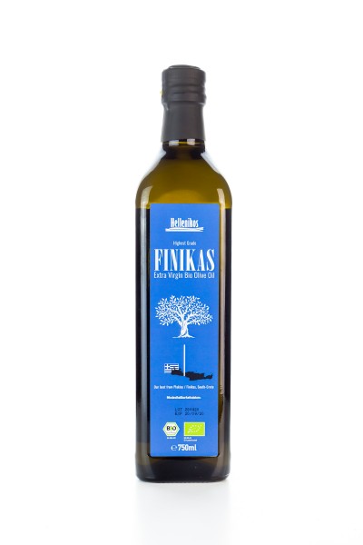 Hellenikos Finikas BIO Oliven&ouml;l extra nativ 0,75 Liter Flasche