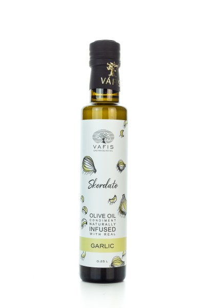Vafis Extra natives Olivenöl mit Knoblauch aus Sivas Kreta 250ml