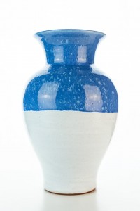 Hydria Original handgemachte Vase mittel von Kreta - blau...