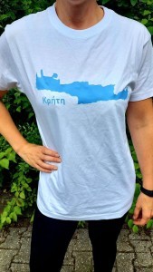 T-Shirt Creta weiß 100% Baumwolle Exclusive...