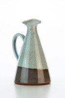Hydria Original handgemachte Keramik Olivenöl Kanne von Kreta - natur