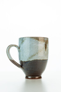 Hydria Original handgemachte Keramik Tasse Oval...